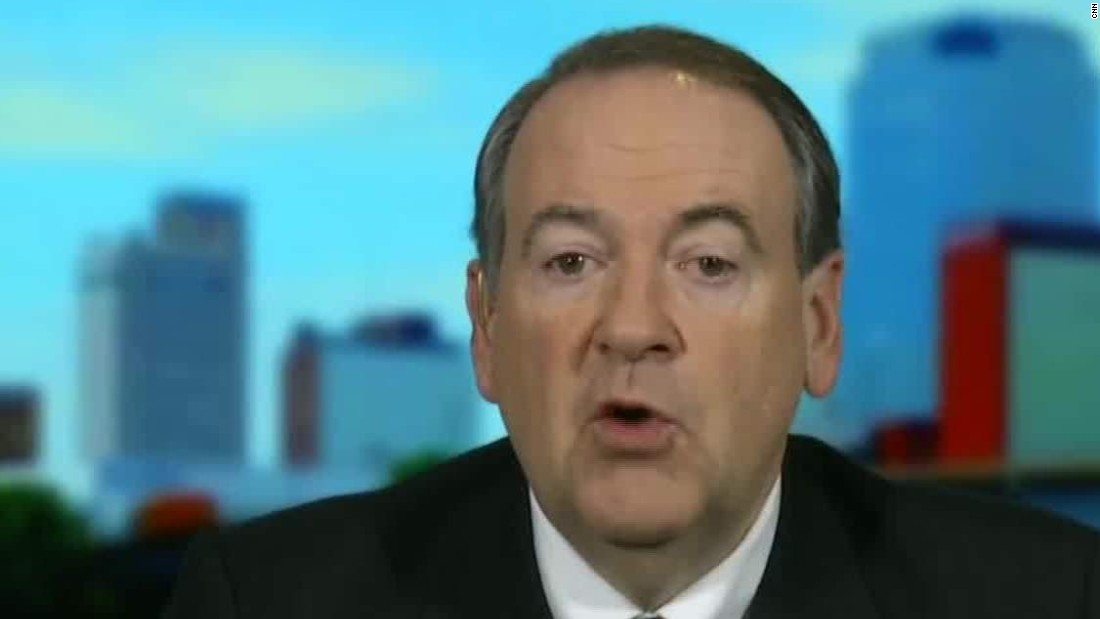 Huckabee Trumps Vulgar Comments Were Earthy Cnn Video