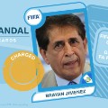 FIFA scandal collector cards Jimenez