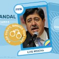 FIFA scandal collector cards Bedoya