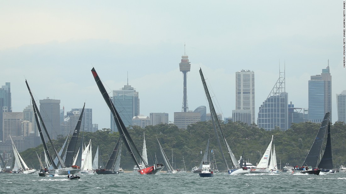 The prestigious Australian race attracted 108 entries this year, but more than 30 pulled out due to difficult weather conditions. 