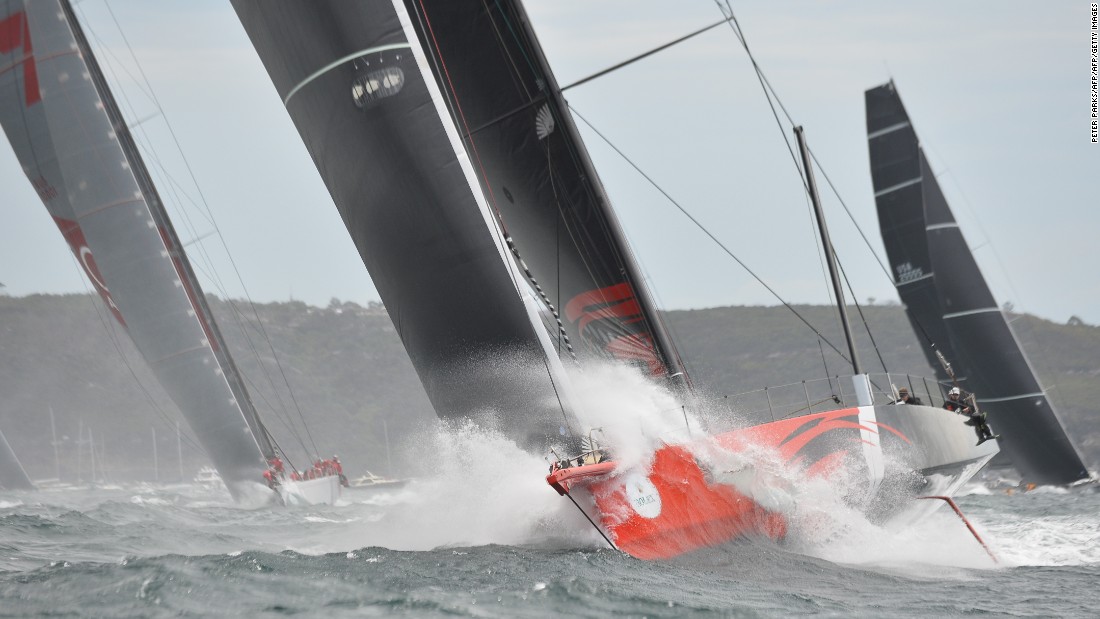 current leader sydney to hobart yacht race