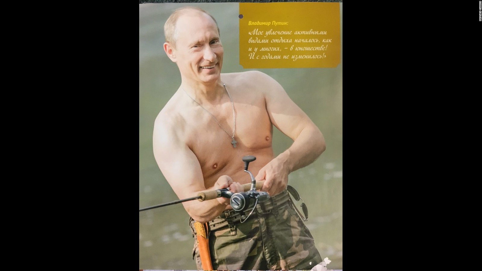 Vladimir Putin's 2016 calendar: Look inside - CNN