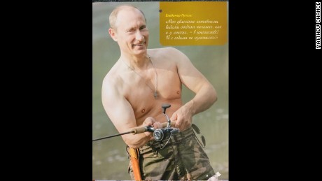 The 2016 Vladimir Putin calendar