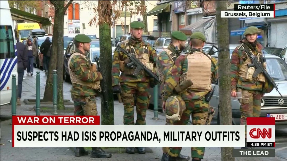 Belgium Foils Isis Inspired Terror Attack Cnn Video