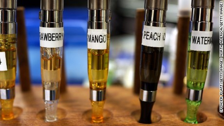 Chemical changes in e-cigarette liquids can make them irritants, study says
