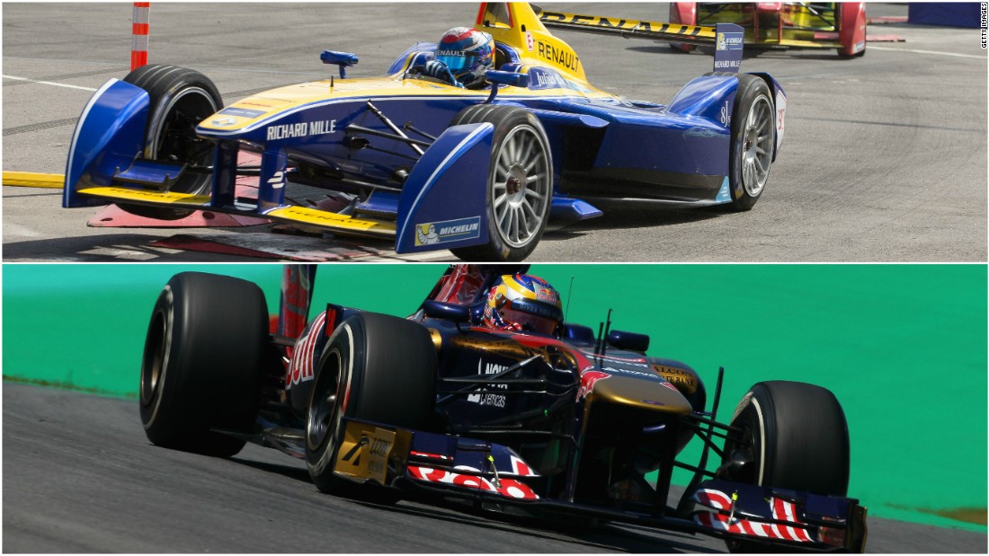 &quot;People love to know what the differences are with an electric car but it does feel like driving a normal single-seater,&quot; Sebastien Buemi, one of eight former F1 drivers now racing in Formula E, tells CNN.