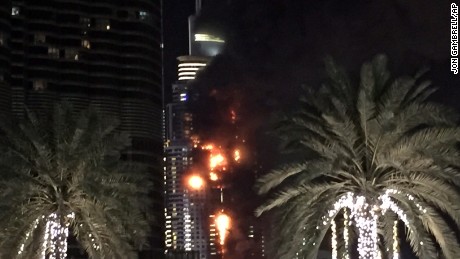 Dubai Hotel Fire: Flames Shoot Out Of Address Hotel - CNN