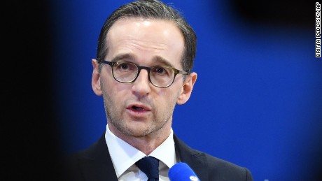 German Justice Minister Heiko Maas addresses the assaults in Cologne.