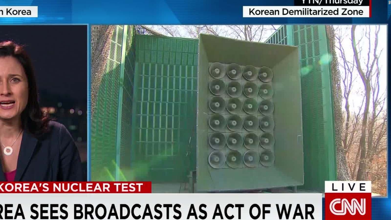 South Korea Blasts North With K Pop Propaganda After Nuclear Test Cnn
