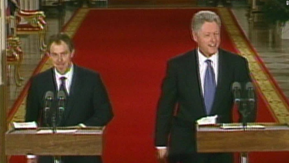 Bill Clinton and Tony Blairs secret conversations revealed CNN Politics