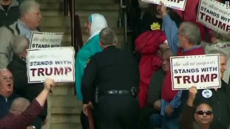 Muslim woman ejected from Trump rally speaks out 