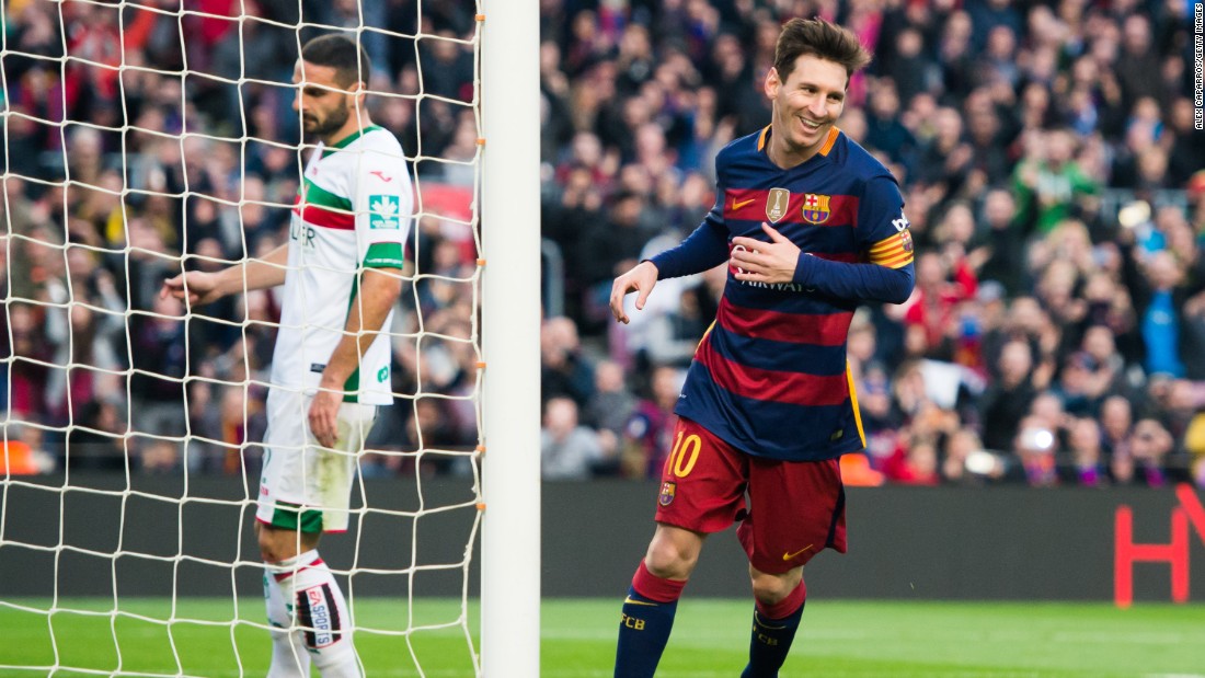 Lionel Messi scored a hat-trick as Barcelona comfortably swept aside Granada 4-0 at the Nou Camp Saturday.