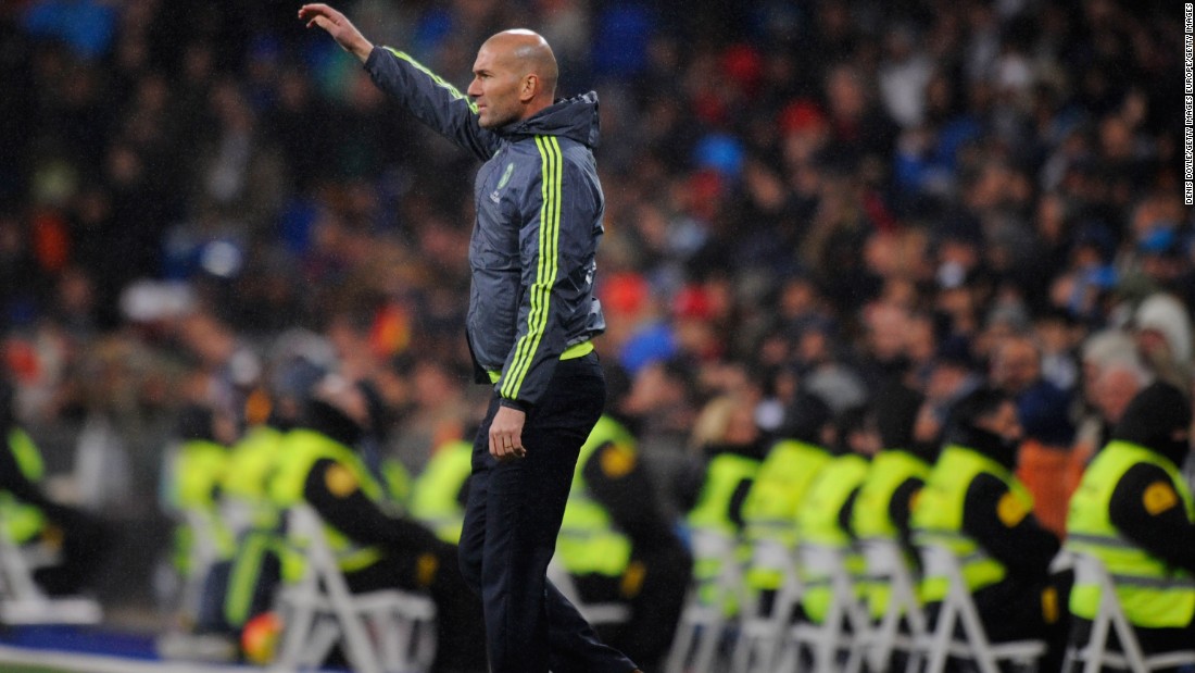 Club-legend Zidane&#39;s first match in charge of Real Madrid was much anticipated by fans of the Spanish giant.