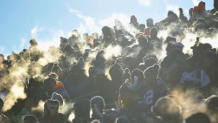 It is ridiculously cold at the Vikings-Seahawks game