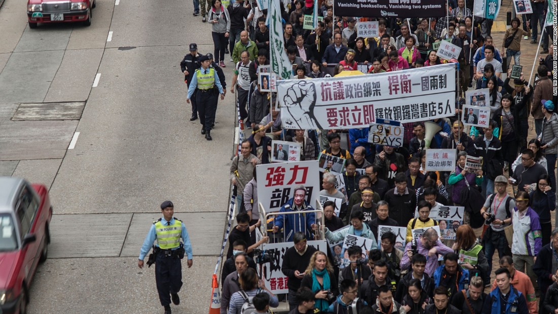 Ruïneren school ingewikkeld Missing booksellers: Hong Kong protests