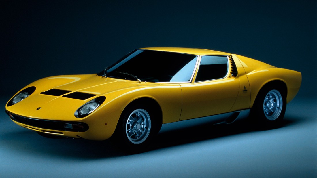 Lamborghini Miura: Celebrating the 50th anniversary of the world's first  supercar - CNN Style