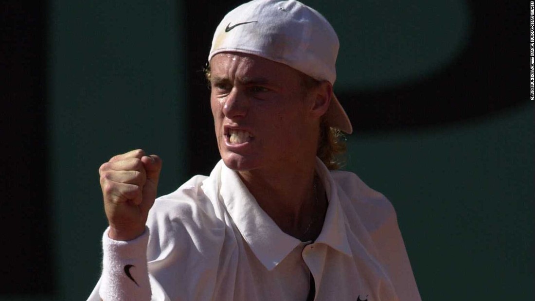 Hewitt&#39;s trademarks included wearing his baseball cap the wrong way around and endlessly fist-pumping during matches. 
