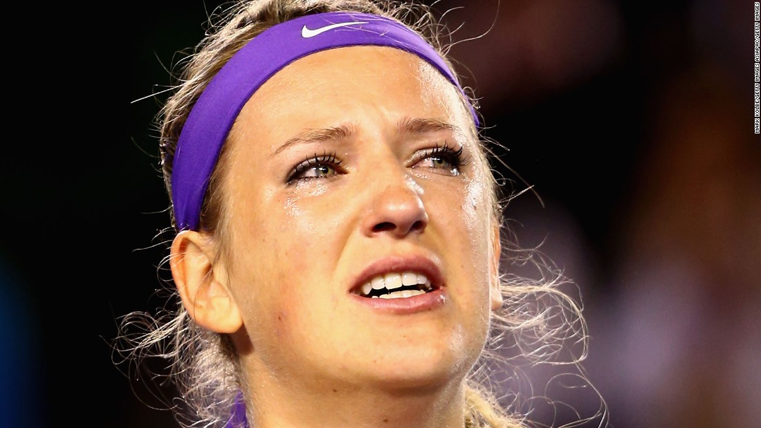 Azarenka was in tears after winning the Australian Open again in 2013, defeating China&#39;s Li Na. 