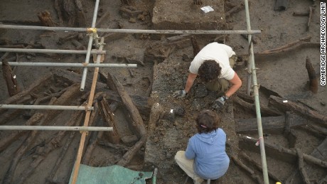 Archaeologists find village frozen in time