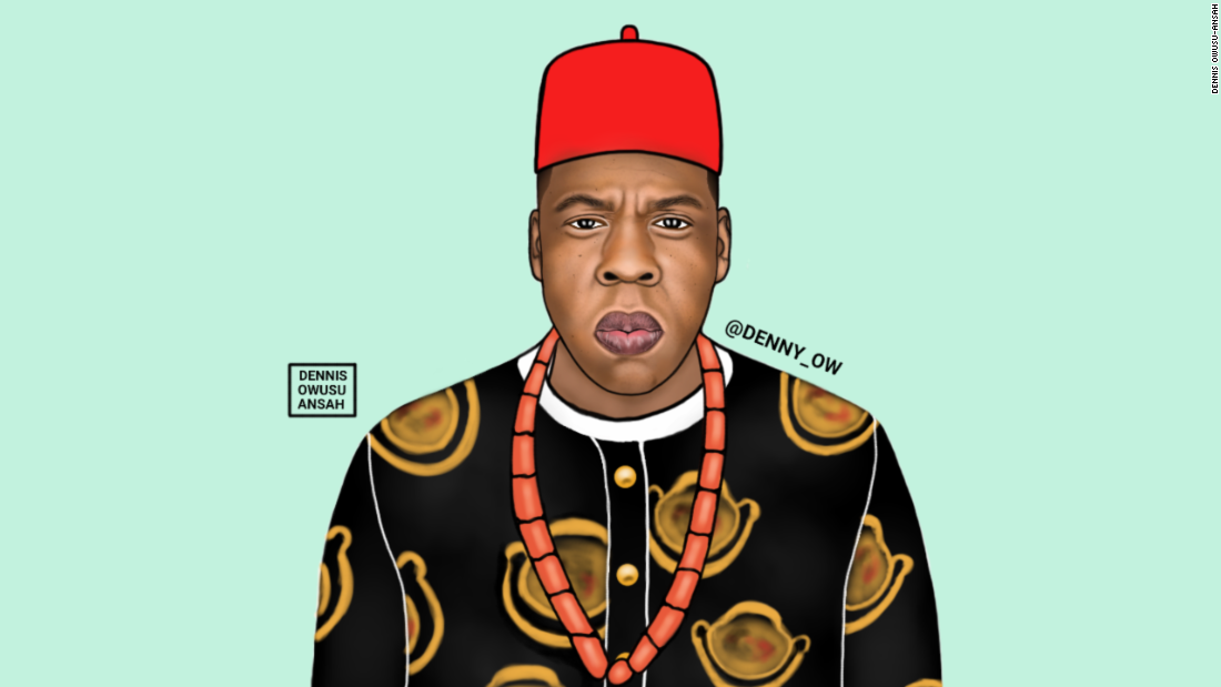 With over 12,000 Instagram followers, Owusu-Ansah has a successful Instagram page where he has created Jay Z and called him Chief Shawn &quot;Ugonna&quot; Jay Z Carter.