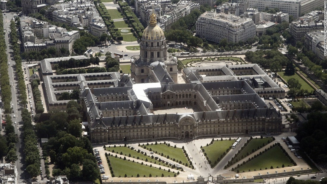 The gleaming dome at Paris&#39; Les Invalides. The historic site is set to host a Formula E race in April.  