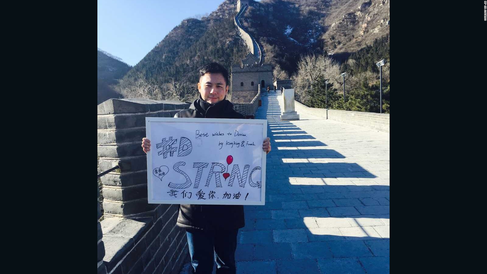 #DStrong: Dying U.S. boy's wish goes viral in China - CNN