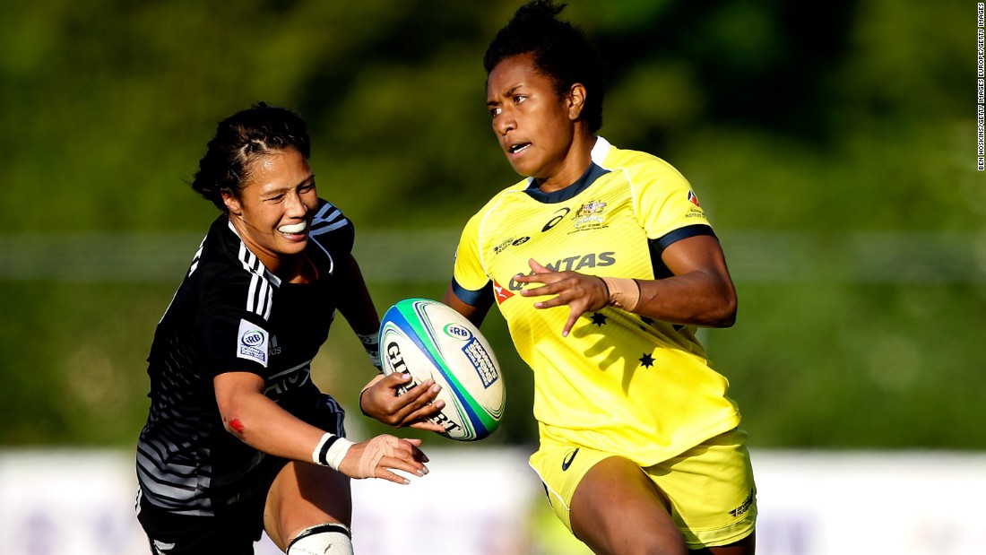 Green made her debut for Australia&#39;s sevens team -- nicknamed the &quot;Pearls&quot; -- in 2013, having previously represented her country in athletics at age-group level. 