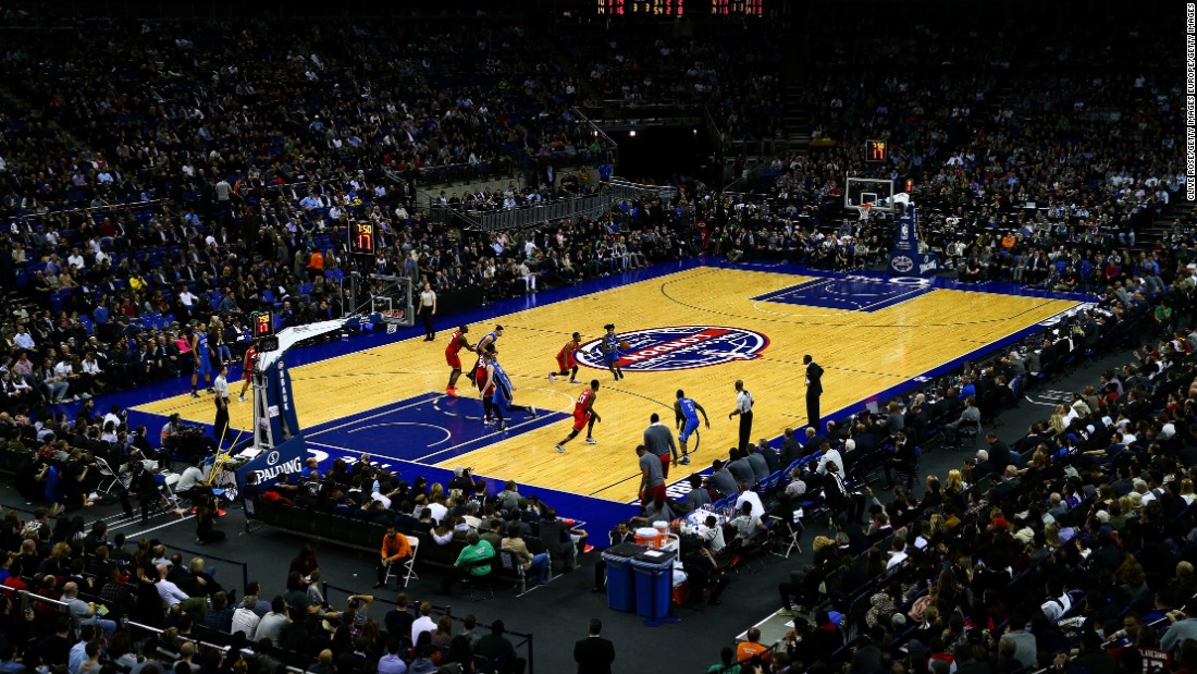 The NBA arrived in London for the sixth time in as many years as the Toronto Raptors and Orlando Magic battled it out at the O2 Arena. In front of a sell-out crowd, the NBA&#39;s Eastern-Conference clash finished 106-103 to the Raptors, as they claimed their fourth successive victory. 