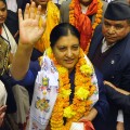 Bidhya Devi Bhandarige 2016 female leader