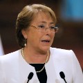 Michelle Bachelet 2016 female leader