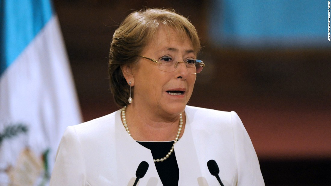 Michelle Bachelet is the President of Chile, having served her current term since March 11, 2014. She previously was President from 2006 to 2010, becoming the first woman in Chile to hold the position.
