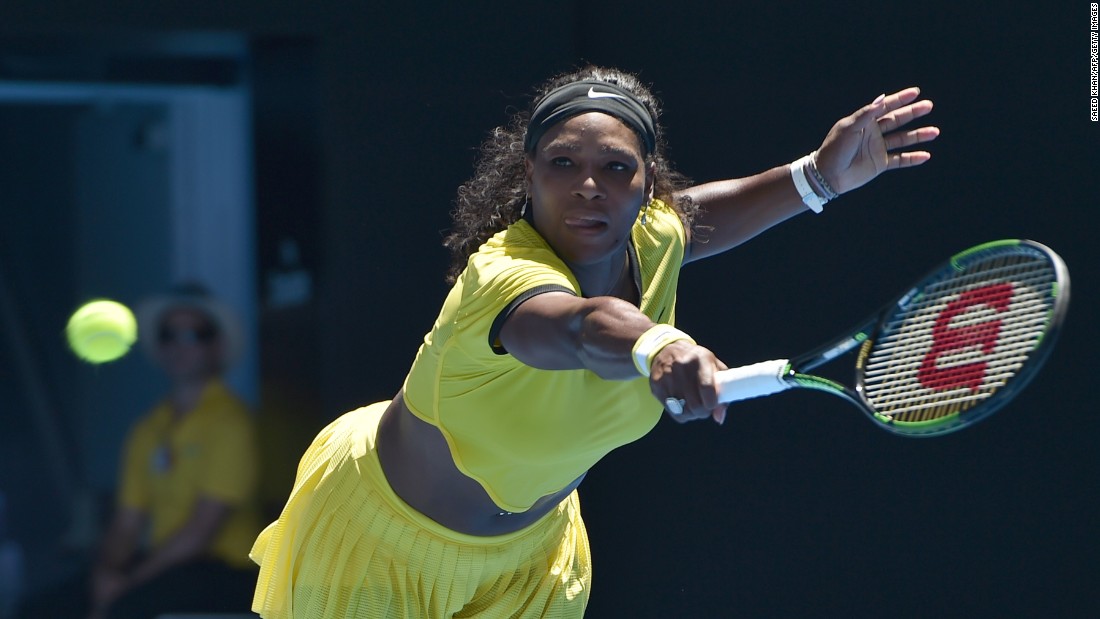 Defending champion Serena Williams got off to a better start than Wozniacki, beating Italy&#39;s Camila Giorgi 6-4 7-5. Ahead of the start of the Australian Open, the world No. 1 had been troubled by a knee injury.
