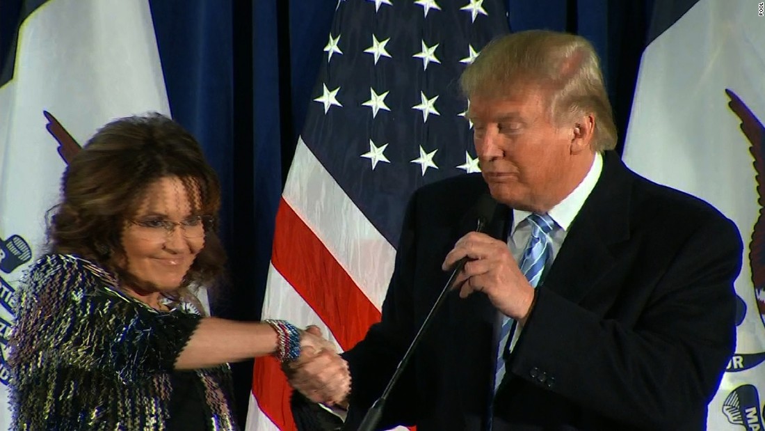 Of course Donald Trump endorsed Sarah Palin