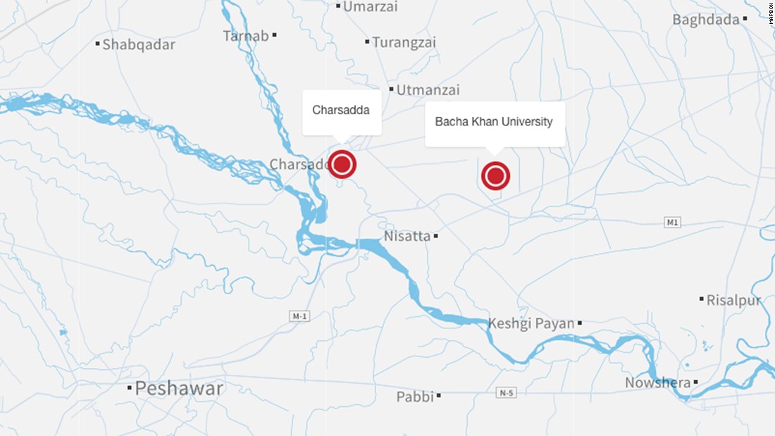 Charsadda attack: 22 dead at Bacha Khan University - CNN
