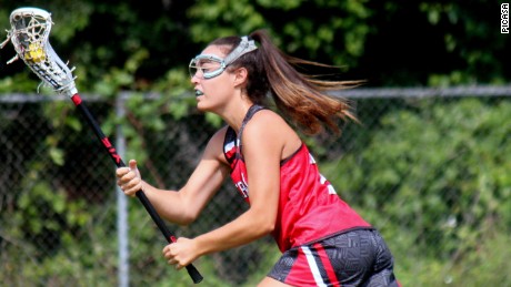 Christine Carugati started getting recruited for college lacrosse right after ninth grade.