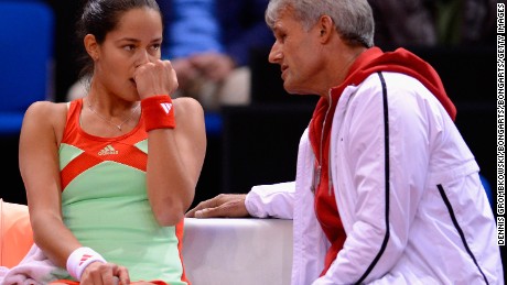 Nigel Sears, the coach of Ana Ivanovic and Andy Murray&#39;s father-in-law, collapsed at the Australian Open. 