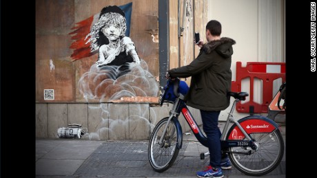 Banksy, the elusive street artist