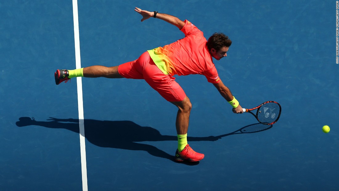 Wawrinka said post-match that he had been ill for 10 days and struggled to reach the heights that saw him claim his first grand slam title two years ago.