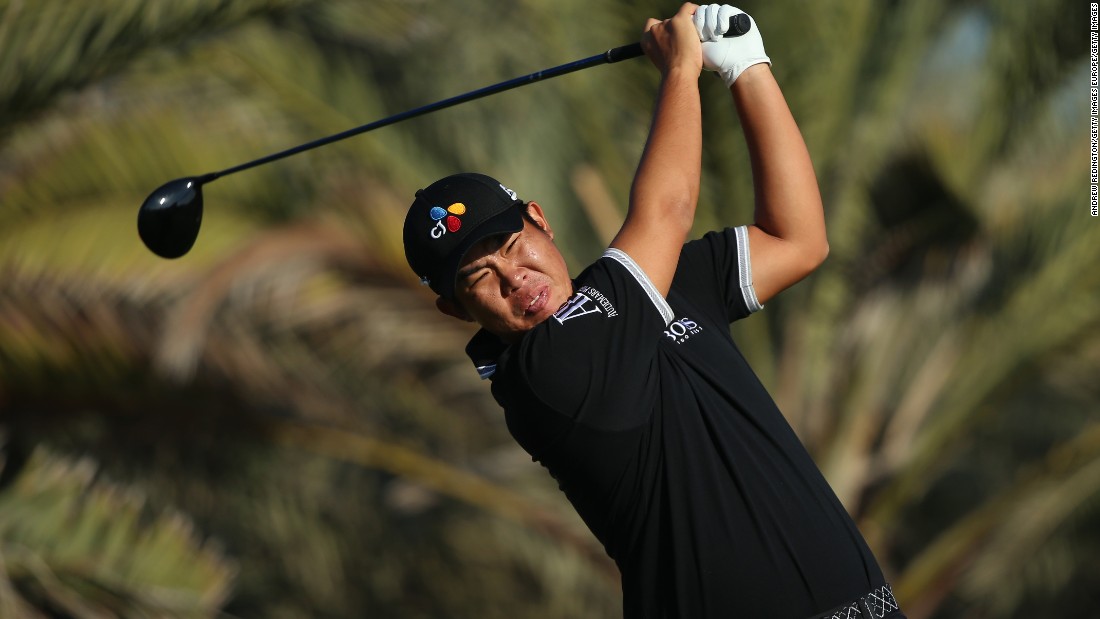 Byeong Hun An, of Korea, is the youngest-ever winner of the U.S. Amateur Championship.