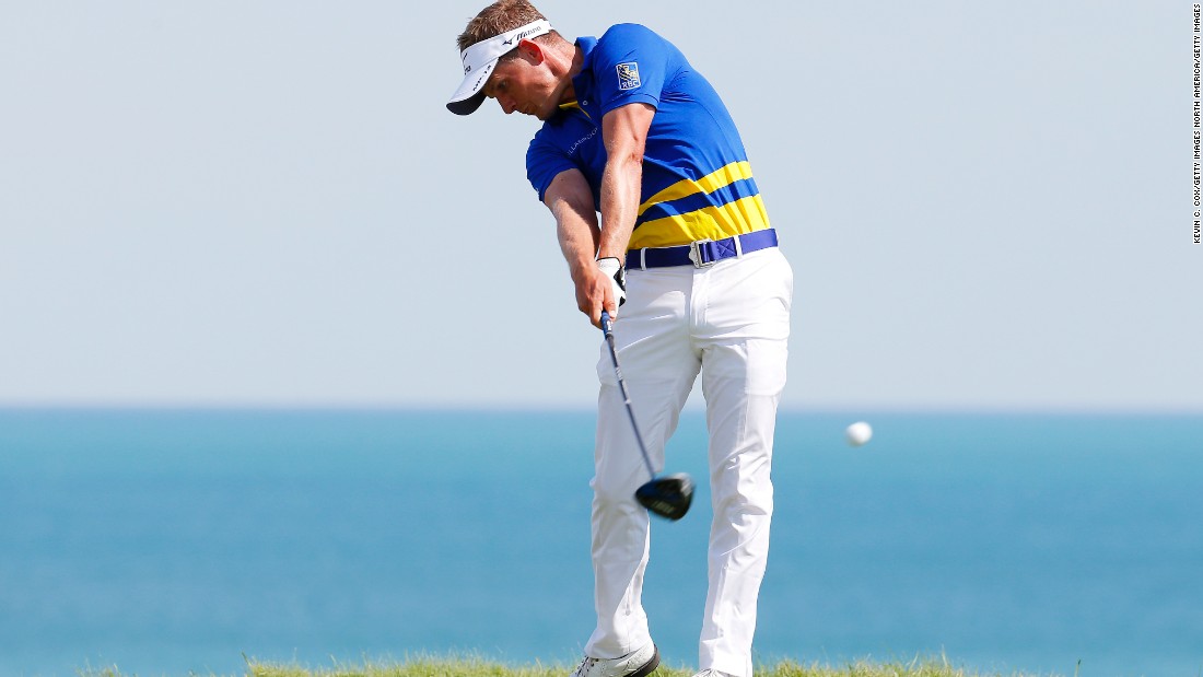 Luke Donald is a firm fan of the ice-white stride -- often seen down the disco as well on the golf course.