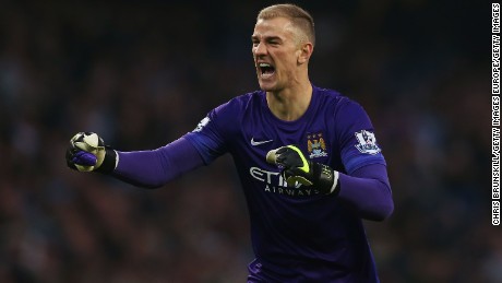 Manchester City goakeeper Joe Hart has been in fine form.