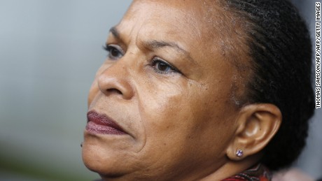 Christiane Taubira resigned as justice minister in protest.
