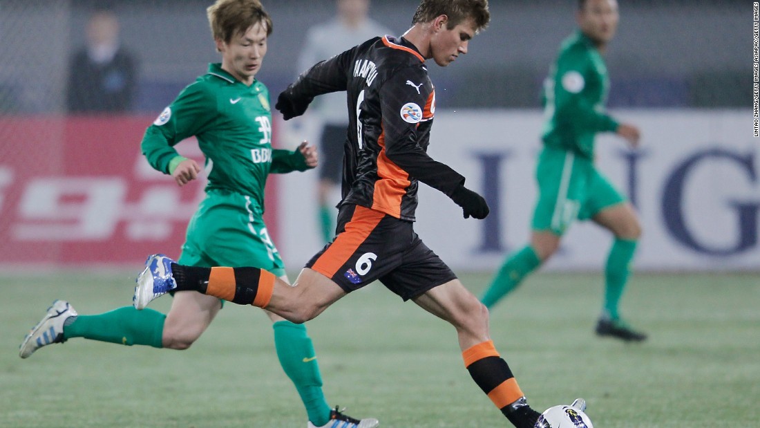 Erik Paartalu (#6 with former team Brisbane Roar) lasted one year in the Chinese Super League with Tianjin Teda F.C. -- an experience he called &quot;one of the most challenging times in my life, but also one of the most rewarding.&quot; 