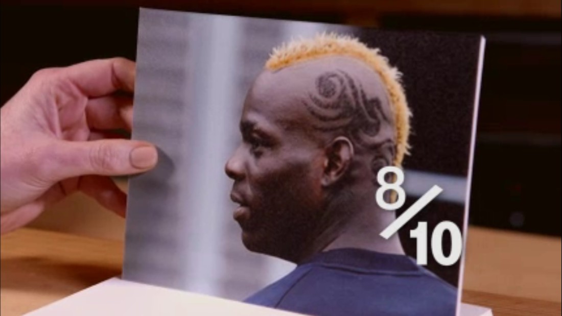 With more hairstyles than Liverpool goals, Mario Ballotelli offers plenty of looks to choose from. &quot;Oh God,&quot; laughs Hart, peering at a photo of his former City teammate. An orange Mohican complete with shaved-in decals? &quot;I&#39;d describe it as standard,&quot; says Hart. &quot;That&#39;s a good 8/10&quot;. Why always him?&lt;br /&gt;