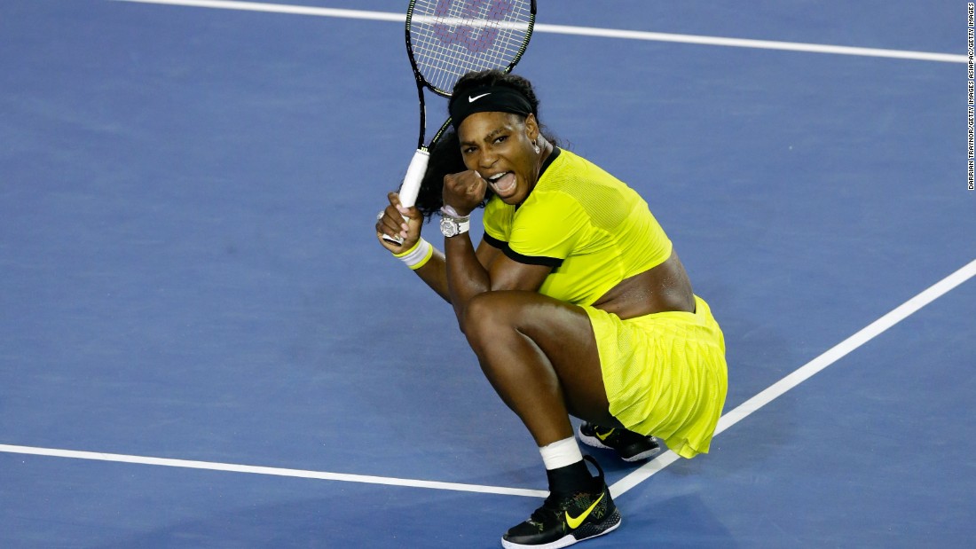 World No. 1 Williams is yet to lose a set in the tournament so far and is aiming for a record-equaling 22nd grand slam title.