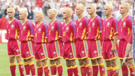 The bleach blonde Romanians 