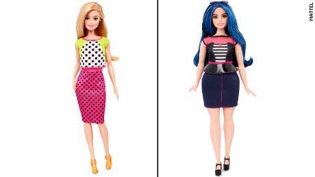 new barbie sizes