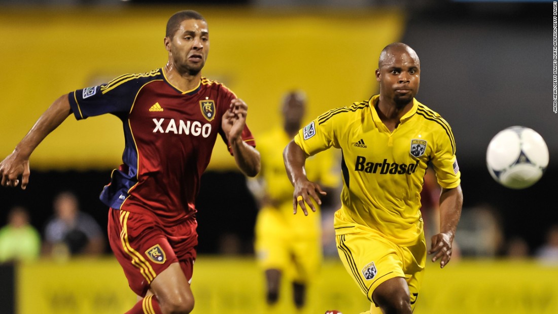 Prior to 2013, many Cubans defected in order to play professionally abroad. At least 30 have done so since 1999, including Yordany Alvarez -- pictured left in 2012 playing for U.S. Major League Soccer team Real Salt Lake.