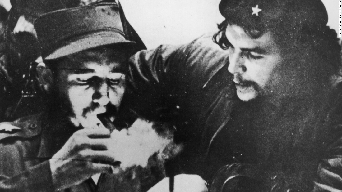 Castro, pictured left with Argentine Marxist revolutionary Che Guevara, swept to power in 1959 after his 26th of July Movement overthrew the U.S.-backed authoritarian government of Cuban President Fulgencio Batista. It became the Communist Party in 1965 and remains in power to this day.