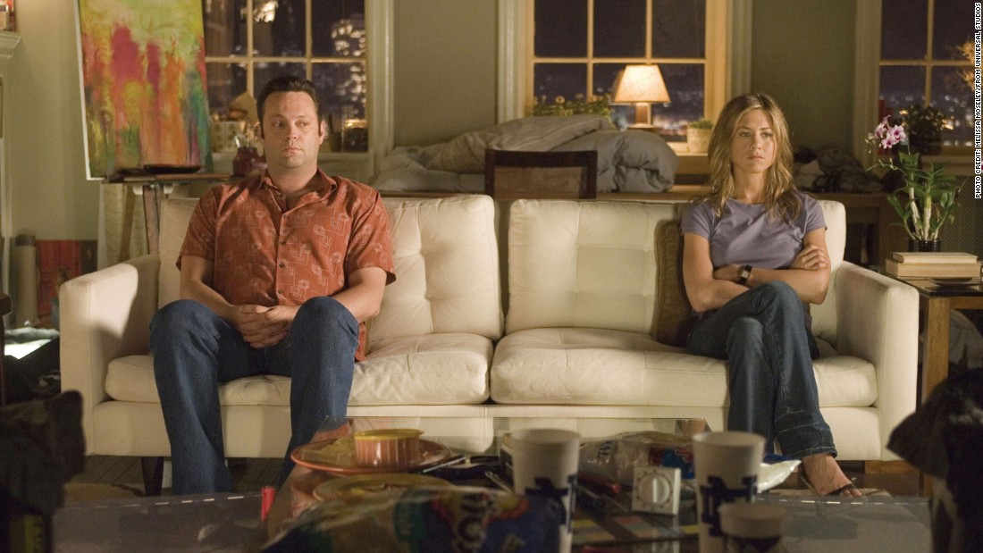 They say misery loves company. If you&#39;re trying to get over the demise of a promising relationship or simply feeling down on love, a breakup movie might be just the ticket. Jennifer Aniston and Vince Vaughn can&#39;t afford to move out of their apartment post-split in the movie &quot;The Break-Up.&quot; When the former lovers become hostile roommates, hilarity ensues.